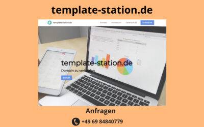template-station.de Domain zu verkaufen