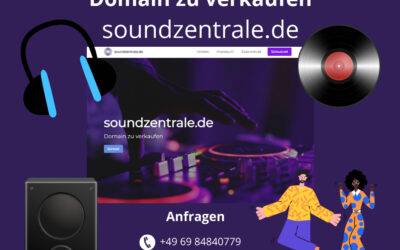 soundzentrale.de Domain zu verkaufen
